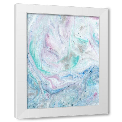 Marble I White Modern Wood Framed Art Print by Ludwig, Alicia