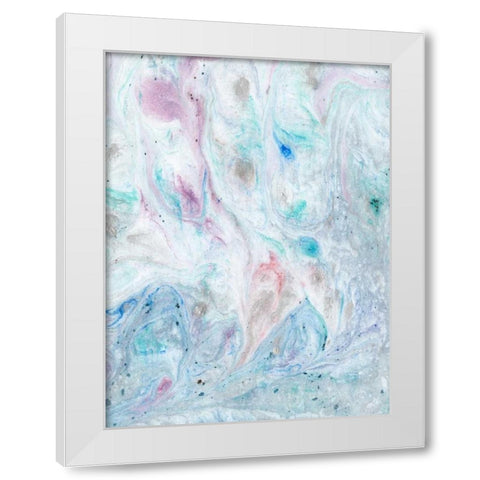 Marble II White Modern Wood Framed Art Print by Ludwig, Alicia