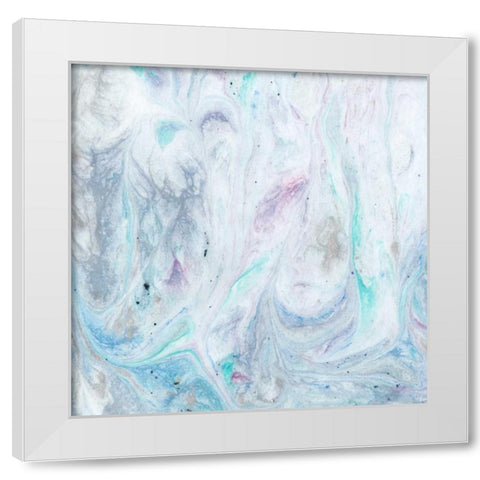 Marble III White Modern Wood Framed Art Print by Ludwig, Alicia