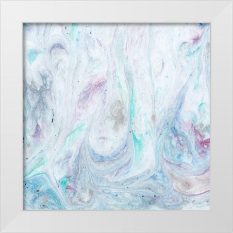Marble IV White Modern Wood Framed Art Print by Ludwig, Alicia