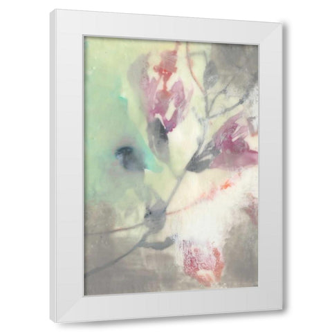 Subtle Sway I White Modern Wood Framed Art Print by Goldberger, Jennifer