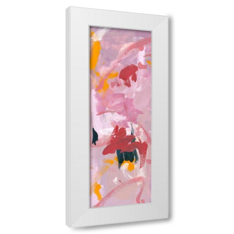 Composition 1a White Modern Wood Framed Art Print by Wang, Melissa