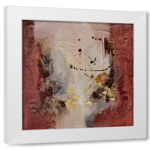 Early Autumn Abstract I White Modern Wood Framed Art Print by Combs, Joyce