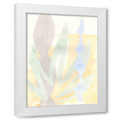 Painted Desert IV White Modern Wood Framed Art Print by Stramel, Renee W.