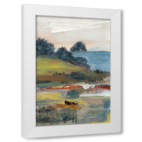 Generosity I White Modern Wood Framed Art Print by Bramma, Lila