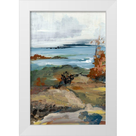 Generosity II White Modern Wood Framed Art Print by Bramma, Lila