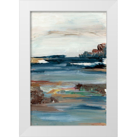 Generosity III White Modern Wood Framed Art Print by Bramma, Lila