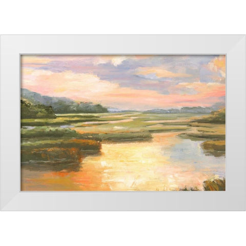 Enchanted Moment II White Modern Wood Framed Art Print by Brothers, Bonnec