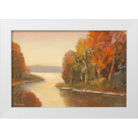 Enchanted Moment VI White Modern Wood Framed Art Print by Brothers, Bonnec