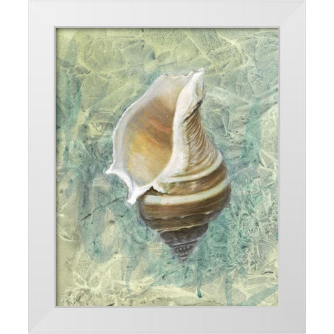 Calling from the Sea I White Modern Wood Framed Art Print by Brothers, Bonnec