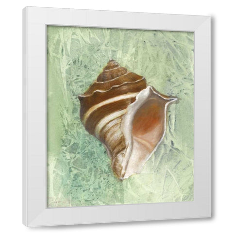 Calling from the Sea II White Modern Wood Framed Art Print by Brothers, Bonnec