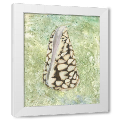 Calling from the Sea III White Modern Wood Framed Art Print by Brothers, Bonnec