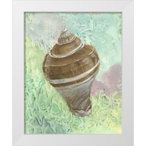 Calling from the Sea IV White Modern Wood Framed Art Print by Brothers, Bonnec