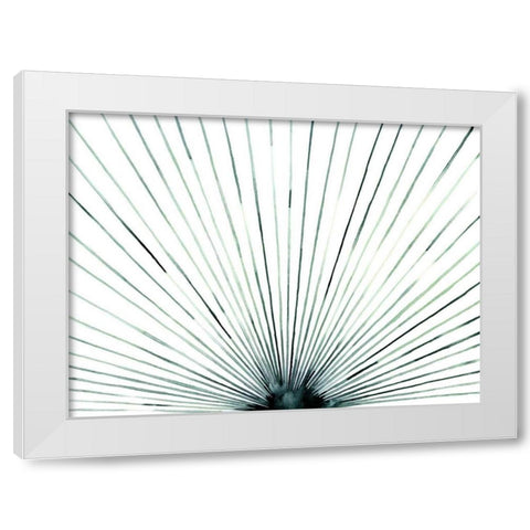 Strobe I White Modern Wood Framed Art Print by Popp, Grace