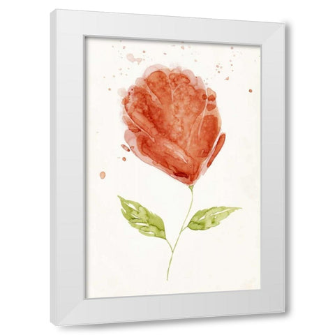 Boom Bloom II White Modern Wood Framed Art Print by Popp, Grace