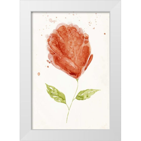 Boom Bloom II White Modern Wood Framed Art Print by Popp, Grace