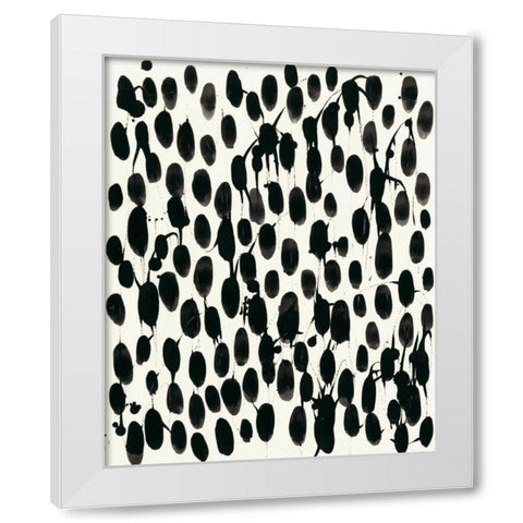 Invariable I White Modern Wood Framed Art Print by Vess, June Erica