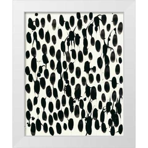 Invariable I White Modern Wood Framed Art Print by Vess, June Erica