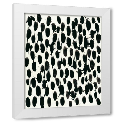 Invariable II White Modern Wood Framed Art Print by Vess, June Erica