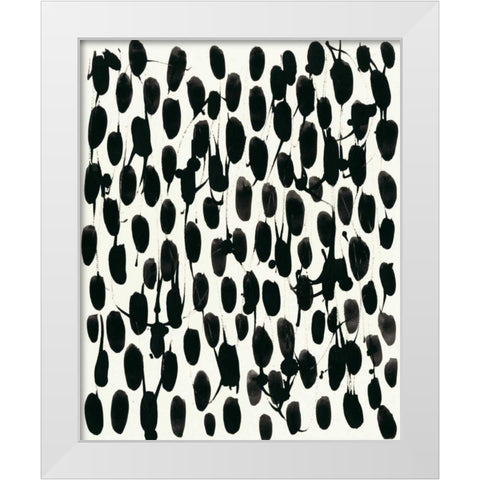 Invariable II White Modern Wood Framed Art Print by Vess, June Erica