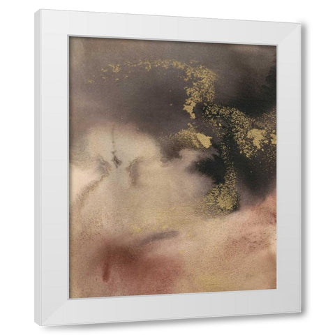 Mountain Seasons II White Modern Wood Framed Art Print by Combs, Joyce