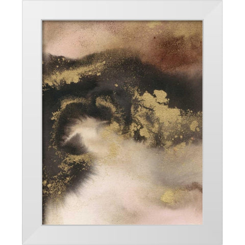 Mountain Seasons III White Modern Wood Framed Art Print by Combs, Joyce