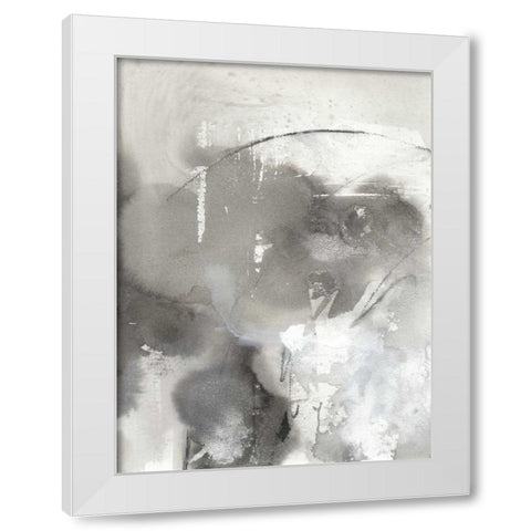 Mystical Objects I White Modern Wood Framed Art Print by Combs, Joyce