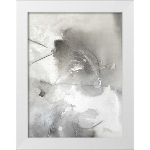 Mystical Objects II White Modern Wood Framed Art Print by Combs, Joyce