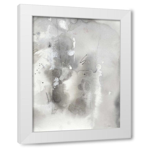 Mystical Objects III White Modern Wood Framed Art Print by Combs, Joyce