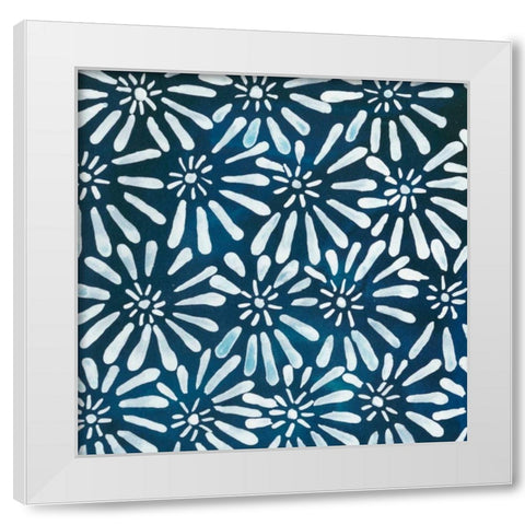 La Mer IX White Modern Wood Framed Art Print by Zarris, Chariklia