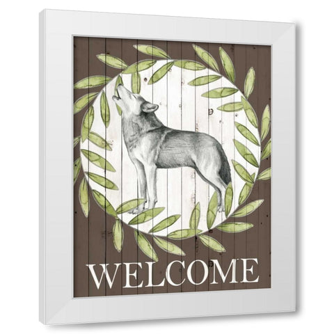 Woodland Walk IV White Modern Wood Framed Art Print by Popp, Grace