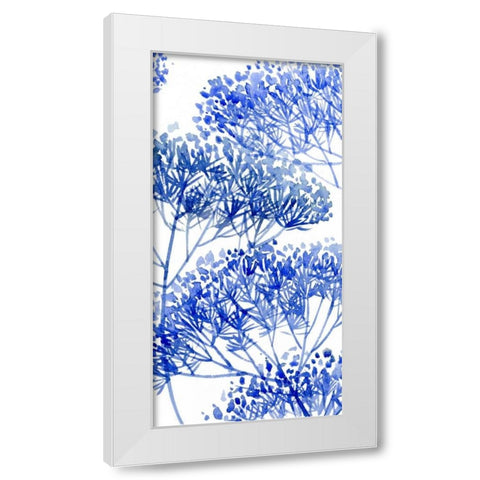 Little Sapling I White Modern Wood Framed Art Print by Wang, Melissa