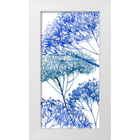 Little Sapling II White Modern Wood Framed Art Print by Wang, Melissa