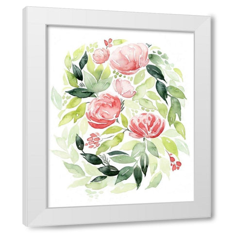 Buoyant Bouquet II White Modern Wood Framed Art Print by Popp, Grace