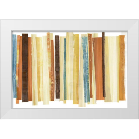 Evanescence 5 White Modern Wood Framed Art Print by Dag, Inc.