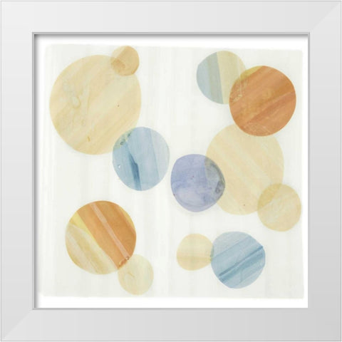 Evanescence 9 White Modern Wood Framed Art Print by Dag, Inc.