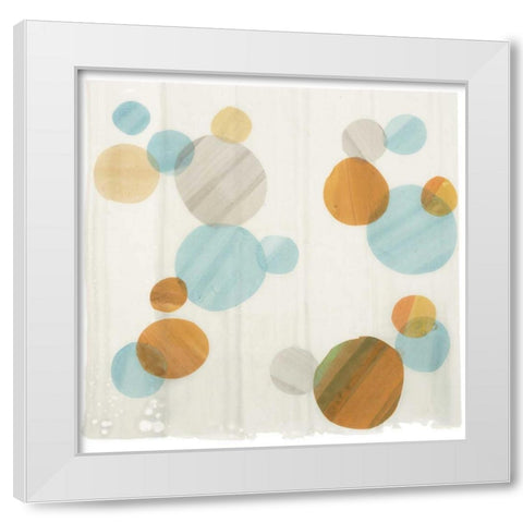 Evanescence 10 White Modern Wood Framed Art Print by Dag, Inc.