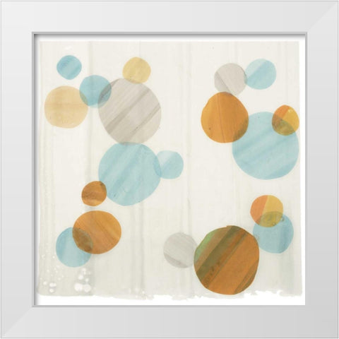 Evanescence 10 White Modern Wood Framed Art Print by Dag, Inc.