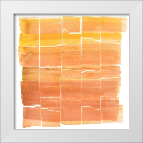 Evanescence 12 White Modern Wood Framed Art Print by Dag, Inc.