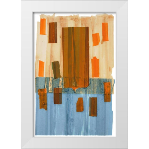 Evanescence 16 White Modern Wood Framed Art Print by Dag, Inc.