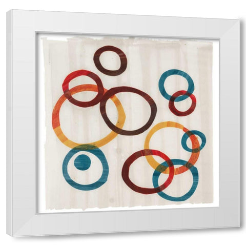 Evanescence 17 White Modern Wood Framed Art Print by Dag, Inc.