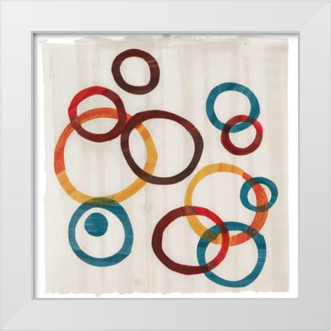 Evanescence 17 White Modern Wood Framed Art Print by Dag, Inc.