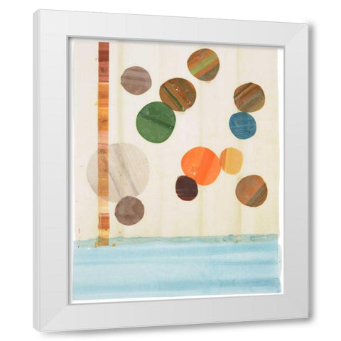 Evanescence 18 White Modern Wood Framed Art Print by Dag, Inc.