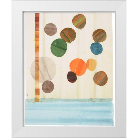 Evanescence 18 White Modern Wood Framed Art Print by Dag, Inc.