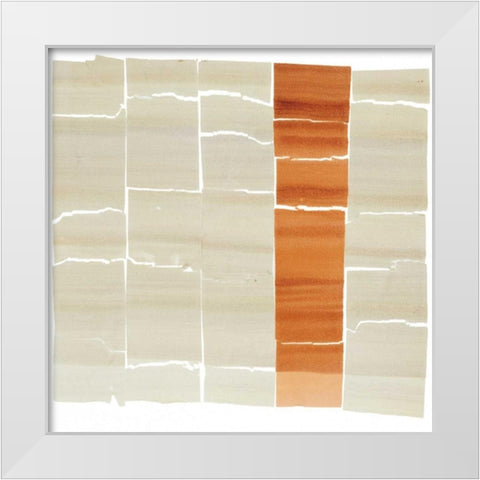 Evanescence 26 White Modern Wood Framed Art Print by Dag, Inc.