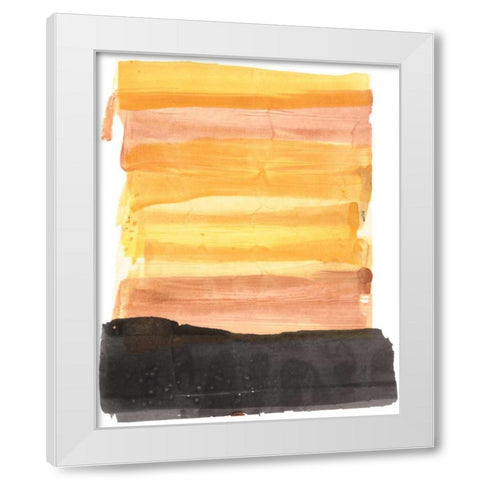 Evanescence 30 White Modern Wood Framed Art Print by Dag, Inc.