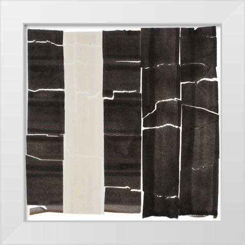 Evanescence 31 White Modern Wood Framed Art Print by Dag, Inc.