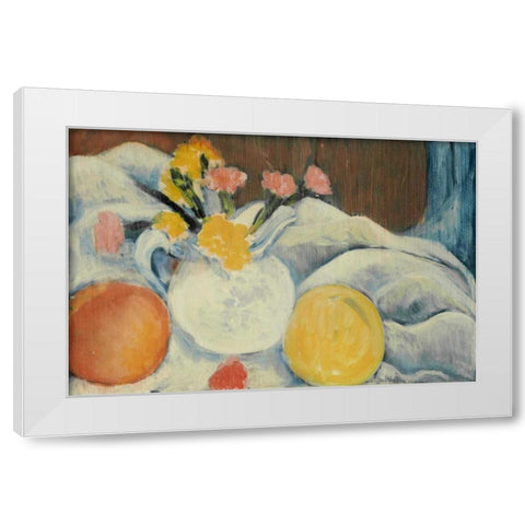 Seasons 1 White Modern Wood Framed Art Print by Dag, Inc.