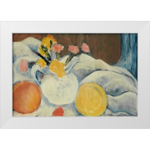 Seasons 1 White Modern Wood Framed Art Print by Dag, Inc.