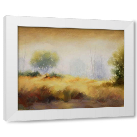 Hinterland 10 White Modern Wood Framed Art Print by Dag, Inc.
